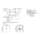 TOTO TEU2LA12 EcoPower High Efficiency Concealed Urinal Flush Valve Back Spud 2