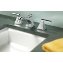 TOTO TL221DD12 Connelly Widespread Lavatory Faucet Polished Nickel 4