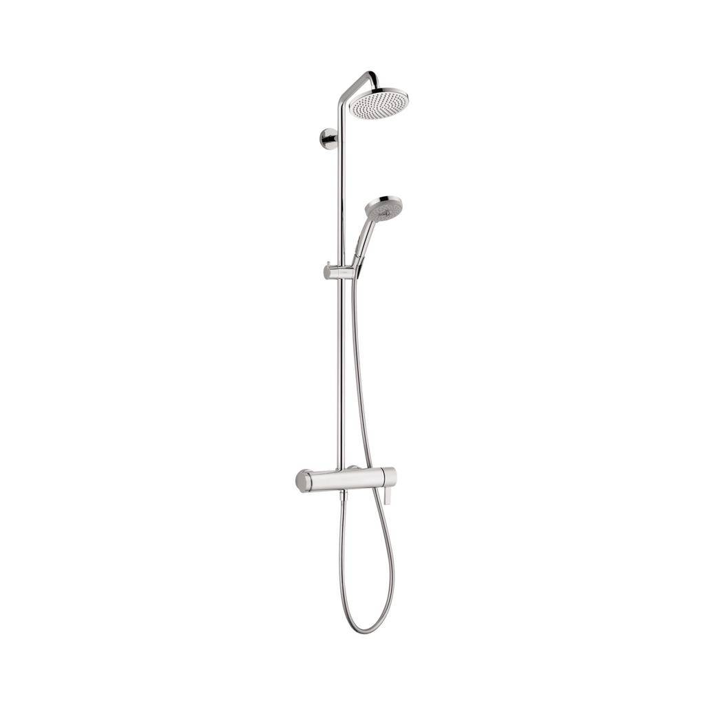 Hansgrohe 04530000 Croma 160 1 Jet Showerpipe With PVB Chrome 1