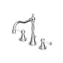 Zucchetti ZAM405.195E Agor Three Hole Basin Mixer Fixed Spout Chrome 1