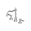 Zucchetti ZAL405.195E Agor Three Hole Basin Mixer Fixed Spout Chrome 1