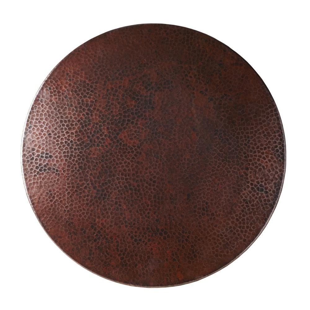 Native Trails CPO344 Copper Lazy Susan 30&quot; in Tempered 1