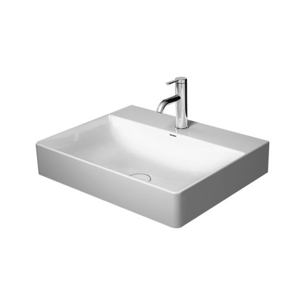 Duravit 235360 DuraSquare Single Hole Washbasin Ground 1