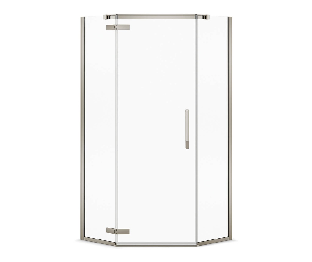 Maax 139315-900-305-000 Davana Neo-Angle 3838 Door Clear Brushed Nickel