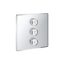 Grohe 29127000 Grohtherm SmartControl Triple Volume Control Trim Chrome 1