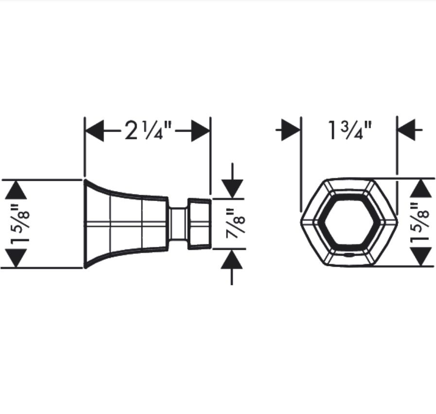 Hansgrohe 04838670 Hook