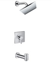 Hansgrohe 04961000 Pressure Balance Tub/Shower Set 2.5 Gpm