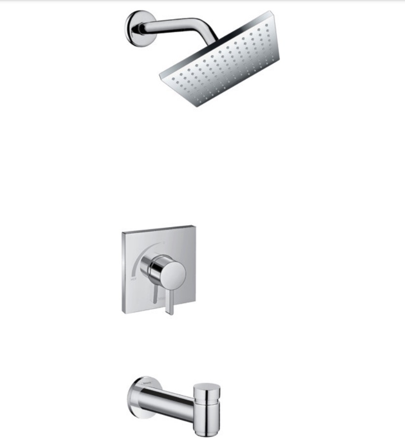 Hansgrohe 04962000 Pressure Balance Tub/Shower Set 1.75 Gpm