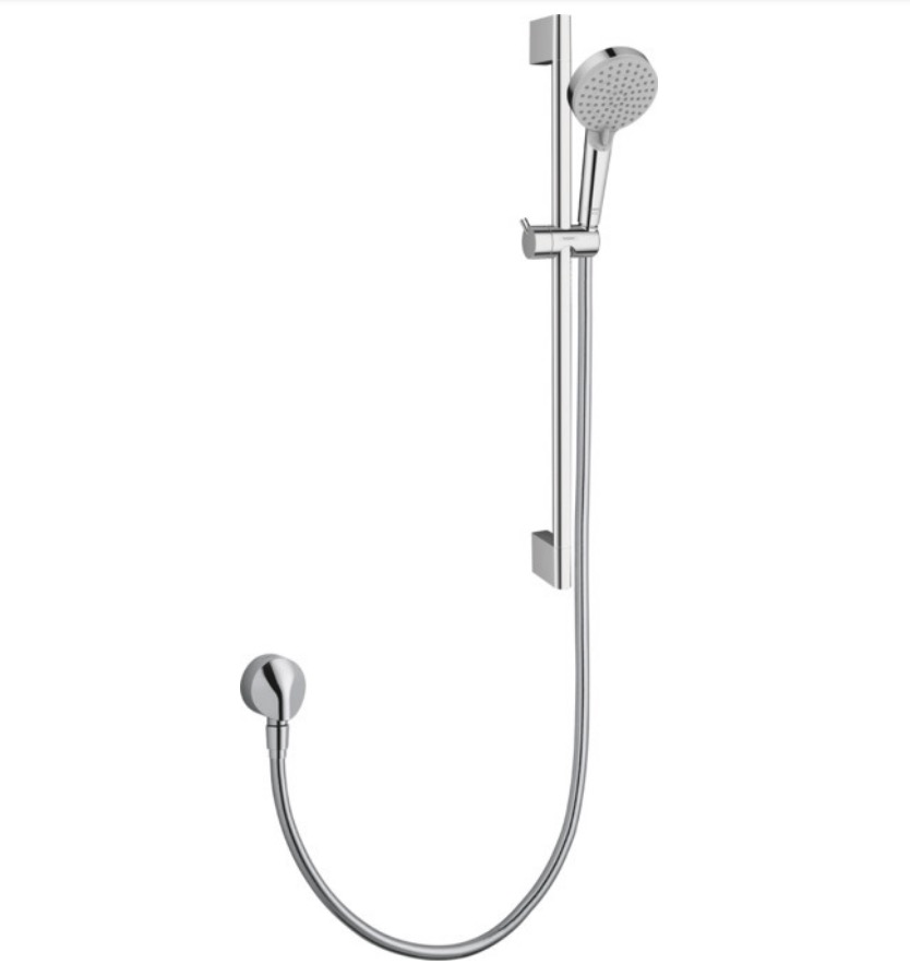 Hansgrohe 04970000 Wallbar Set 100 Vario-Jet 24&quot; 1.75 Gpm