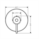 Hansgrohe 10407821 Axor Starck Pressure Balance Trim