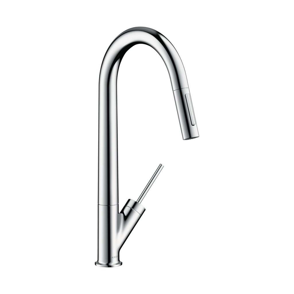 Hansgrohe 12806001 Higharc Kitchen Faucet 2-Spray Pull-Down 1.5 Gpm