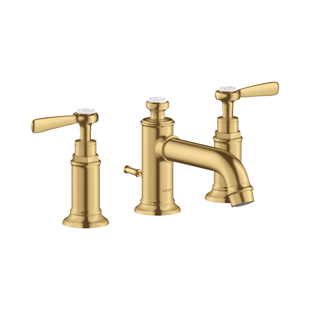 Hansgrohe 16535251 Widespread Faucet 30 With Lever Handles And Pop-Up Drain 1.