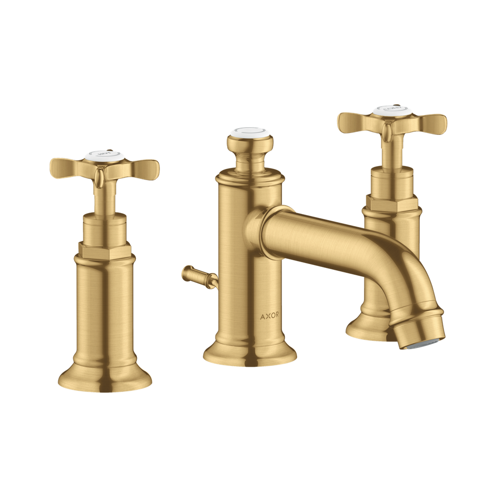 Hansgrohe 16536251 Widespread Faucet 30 With Cross Handles And Pop-Up Drain 1.