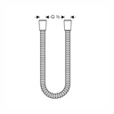 Hansgrohe 28112250 Metal Hose