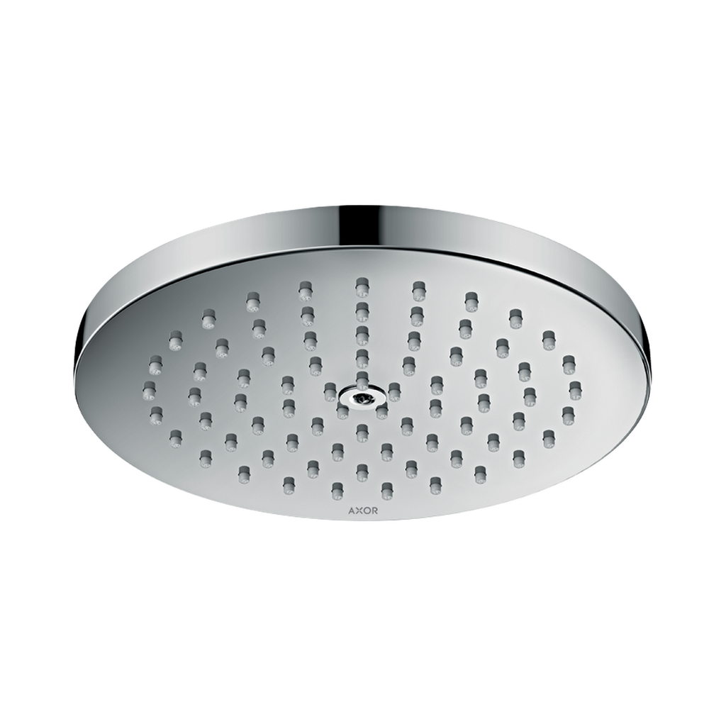 Hansgrohe 28615001 Showerhead 180 1-Jet Powder Rain 2.5 Gpm