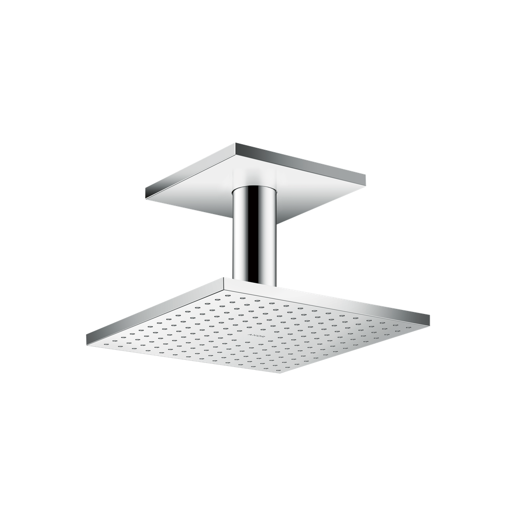 Hansgrohe 35319001 Axor Showersolutions Showerhead 250 Square 2-Jet Ceiling Con