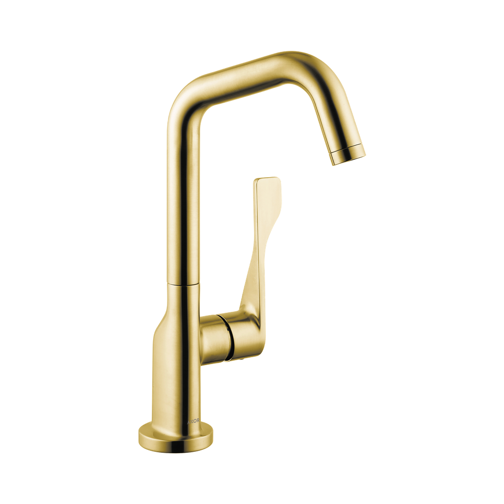 Hansgrohe 39851251 Bar Faucet 1.5 Gpm Brushed Gold Optic