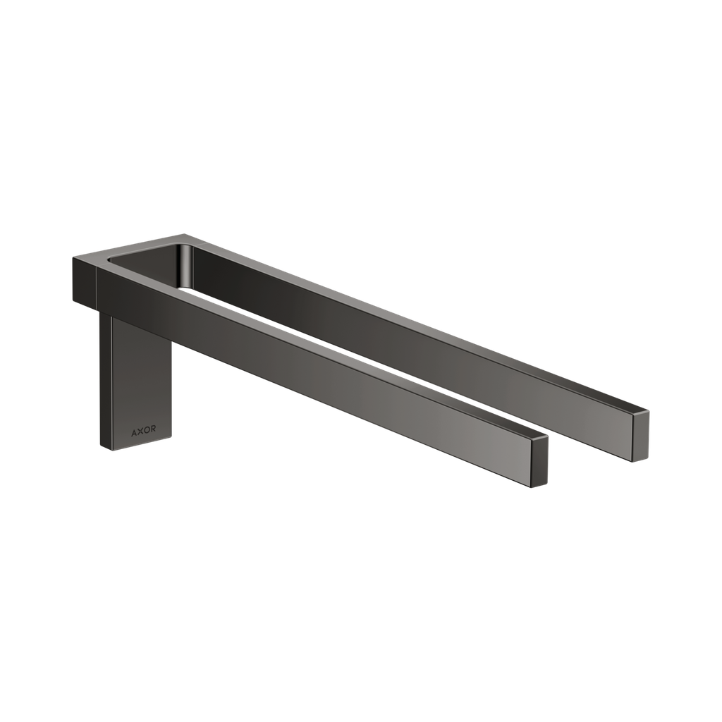 Hansgrohe 42622330 Universal Rectangular Towel Holder Twin-Handle