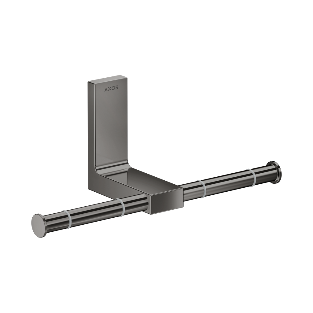 Hansgrohe 42657330 Universal Rectangular Toilet Paper Holder Double