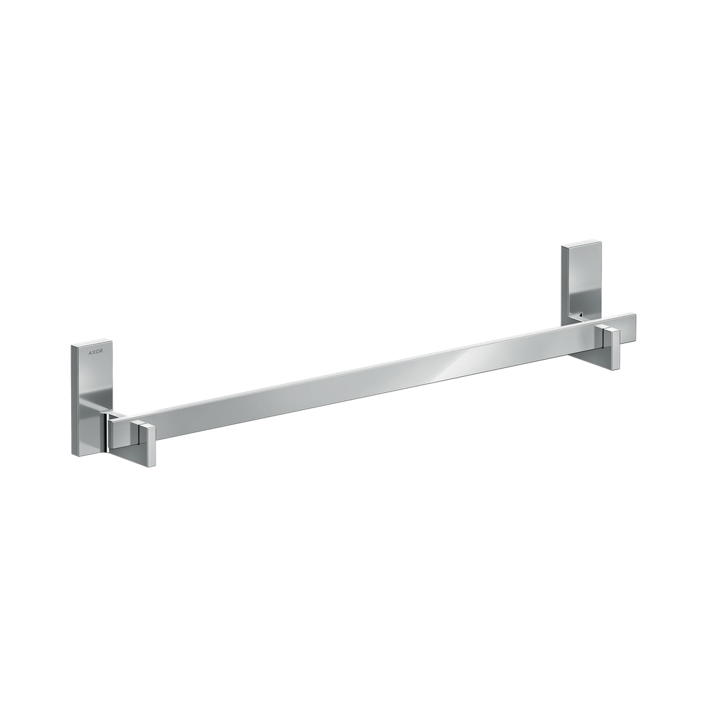 Hansgrohe 42661000 Universal Rectangular Towel Bar 24"