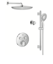 Grohe 34750000 SmartControl Rainshower THM Dual Function Shower Kit Chrome 1