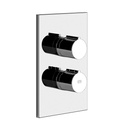 Gessi 38799 Emporio Three Way Thermostatic Diverter And Volume Control Chrome 1