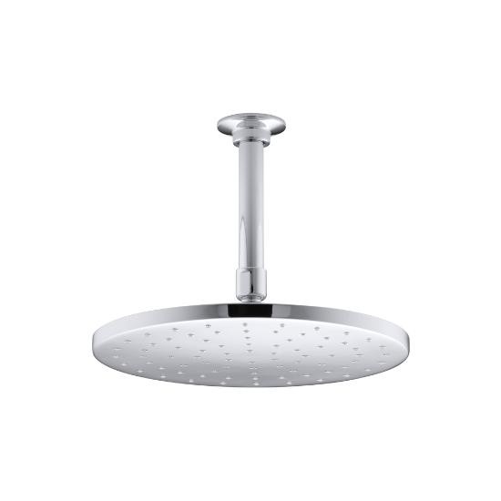 Kohler 13689-CP Contemporary Round 10 Rainhead With Katalyst Air-Induction Spray 2.5 Gpm 3