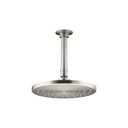 Kohler 13688-BN Contemporary Round 8 Rainhead With Katalyst Air-Induction Spray 2.5 Gpm 2