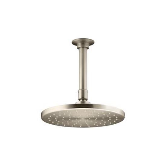 Kohler 13688-BV Contemporary Round 8 Rainhead With Katalyst Air-Induction Spray 2.5 Gpm 3