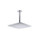 Kohler 13695-CP Contemporary Square 8 Rainhead With Katalyst Air-Induction Spray 2.5 Gpm 1