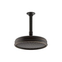 Kohler 13692-2BZ Traditional Round 8 Rainhead With Katalyst Air-Induction Spray 2.5 Gpm 3