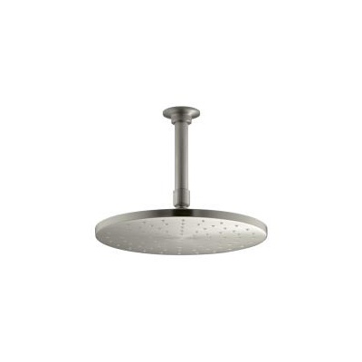 Kohler 13689-BN Contemporary Round 10 Rainhead With Katalyst Air-Induction Spray 2.5 Gpm 1