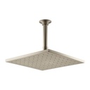 Kohler 13696-BV Contemporary Square 10 Rainhead With Katalyst Air-Induction Spray 2.5 Gpm 2