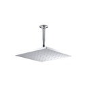 Kohler 13696-CP Contemporary Square 10 Rainhead With Katalyst Air-Induction Spray 2.5 Gpm 1