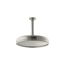 Kohler 13693-BN Traditional Round 10 Rainhead With Katalyst Air-Induction Spray 2.5 Gpm 1