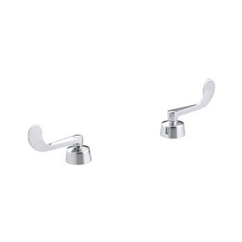 Kohler 16012-5-CP Triton Wristblade Lever Handles For Widespread Base Faucet 1