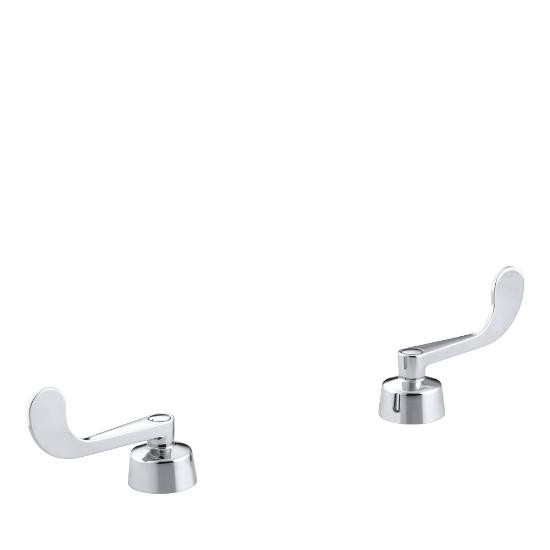 Kohler 16012-5-CP Triton Wristblade Lever Handles For Widespread Base Faucet 3