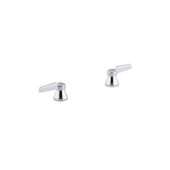 Kohler 16010-4-CP Triton Lever Handles For Centerset Base Faucet 1