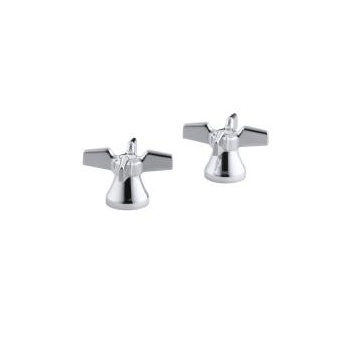 Kohler 16010-3-CP Triton Cross Handles For Centerset Base Faucet 1