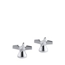 Kohler 16010-3-CP Triton Cross Handles For Centerset Base Faucet 3