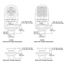 Kohler 9135-BV Round Design Tile-In Shower Drain 2