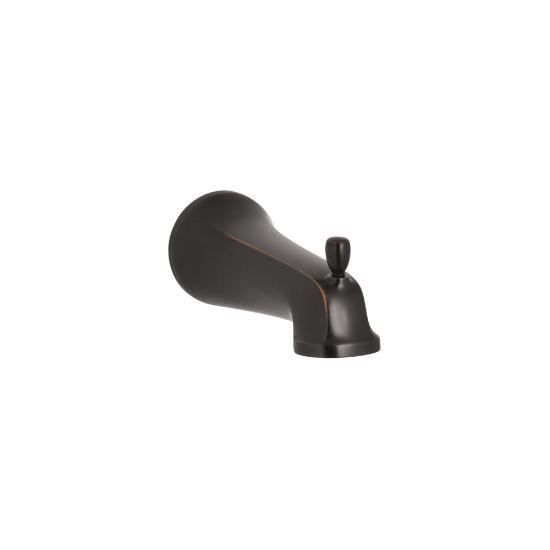 Kohler 10589-2BZ Bancroft Wall-Mount Diverter Bath Spout With Slip-Fit Connection 1