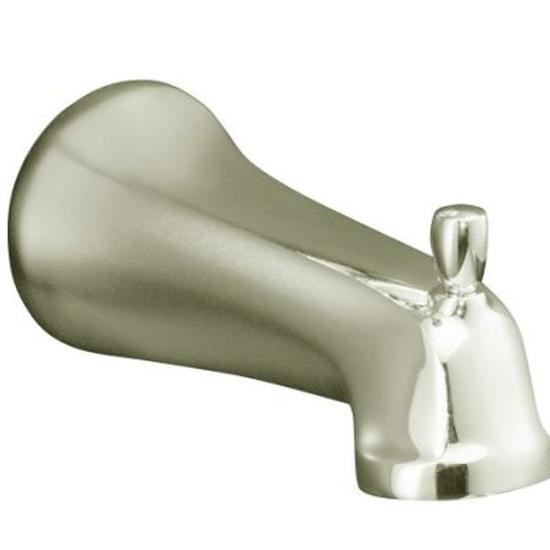 Kohler 10589-SN Bancroft Wall-Mount Diverter Bath Spout With Slip-Fit Connection 1