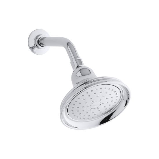 Kohler 10590-AK-CP Bancroft 2.5 Gpm Single-Function Showerhead With Katalyst Air-Induction Spray 1