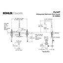 Kohler 14408-3-BN Purist Widespread Lavatory Faucet With High Gooseneck Spout And High Cross Handles 2