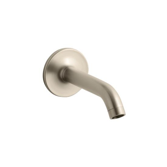 Kohler 14426-BV Purist Wall-Mount Non-Diverter Bath Spout 35-Degrees 1