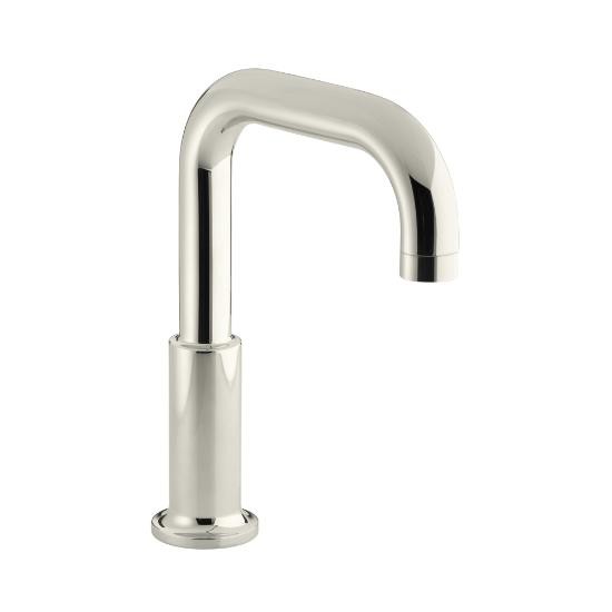 Kohler 14430-SN Purist Deck-Mount Non-Diverter Bath Spout 1