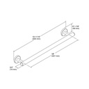 Kohler 14435-BN Purist 18 Towel Bar 2