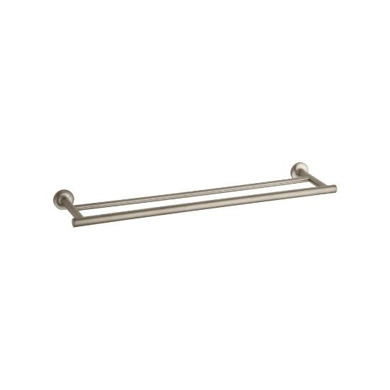 Kohler 14375-BV Purist Double Towel Bar 1