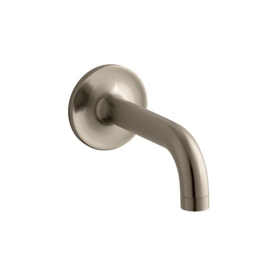 Kohler 14427-BV Purist Wall-Mount Non-Diverter Bath Spout 90-Degrees 1